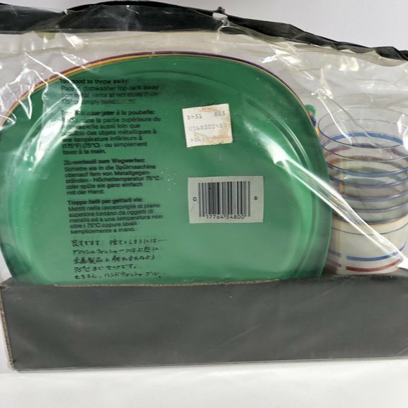 48 Piece Serving Set for 8 Dinner plates Plastic - Picture 3 of 6